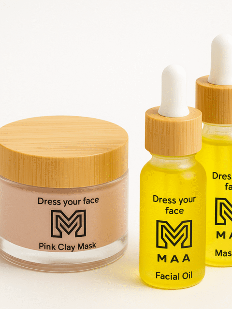 Pink Clay Facial Bundle